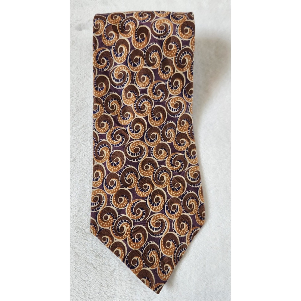 Vintage Christian Dior  Monsieur Silk Tie 59" Made In USA Retro‎